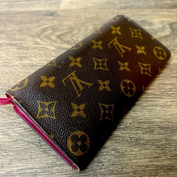 Louis Vuitton Brown x Poppy LV Heritage Monogram Wallet - Picture 2 of 9